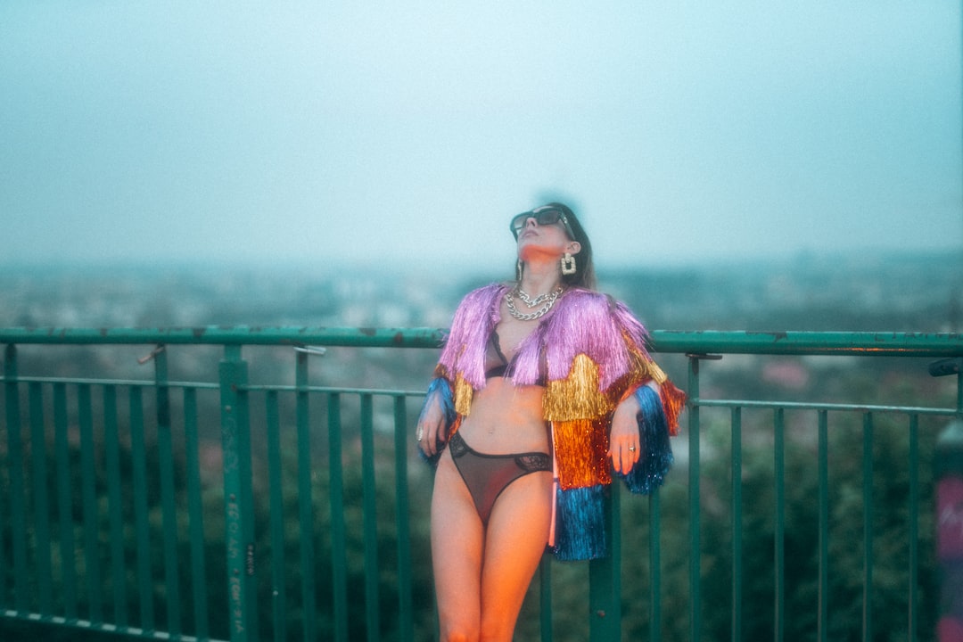 Photo orange pants