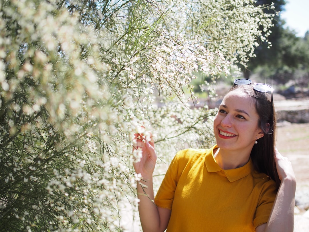 Photo yellow dress